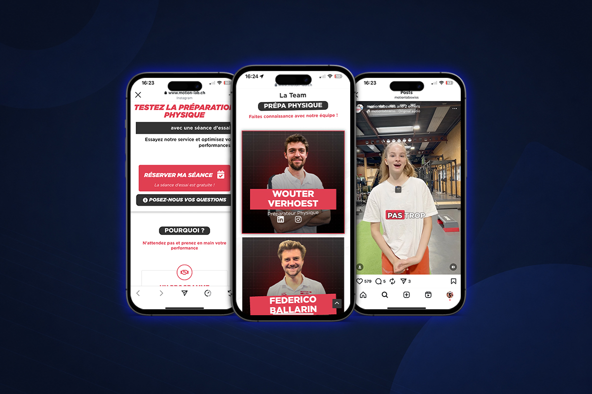 MotionLab - Conversions et leads pour Préparation Physique thumbnail